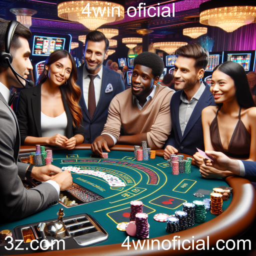 A Experiência Única dos Jogos ao Vivo no 4win Oficial